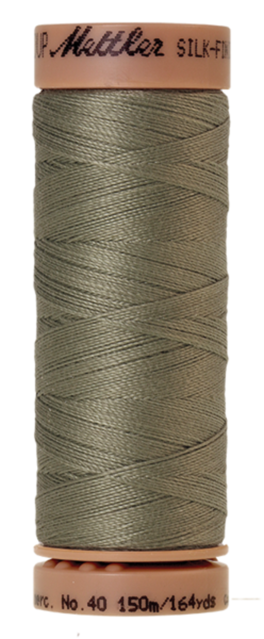 Sage (9136-0381) | Silk-Finish Cotton 40wt (150M / 164Y) | Mettler Thread